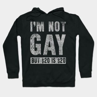 I'M Not Gay But 20 Dollars Is 20 Dollars Hoodie